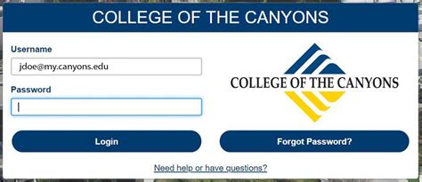 coc student portal|My Canyons.